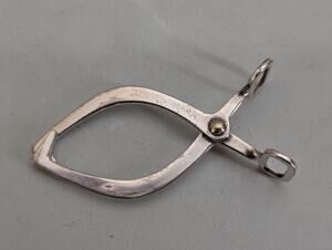 Vintage Silverplated Sugar Tongs 2 1/2"